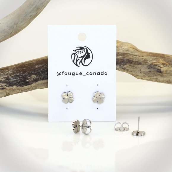 Earrings / 100% high-quality stainless steel / hypoallergenic and waterproof - Picture 3 of 3